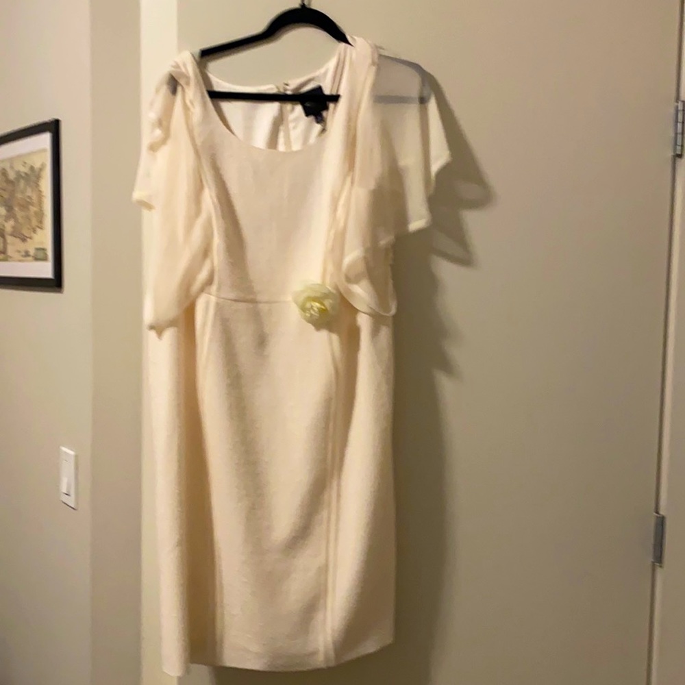 NEW WITH TAGS Lane Bryant cream dress